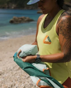 Viento Recycled Windshell Anorak - Surf Spray/Deep Sea