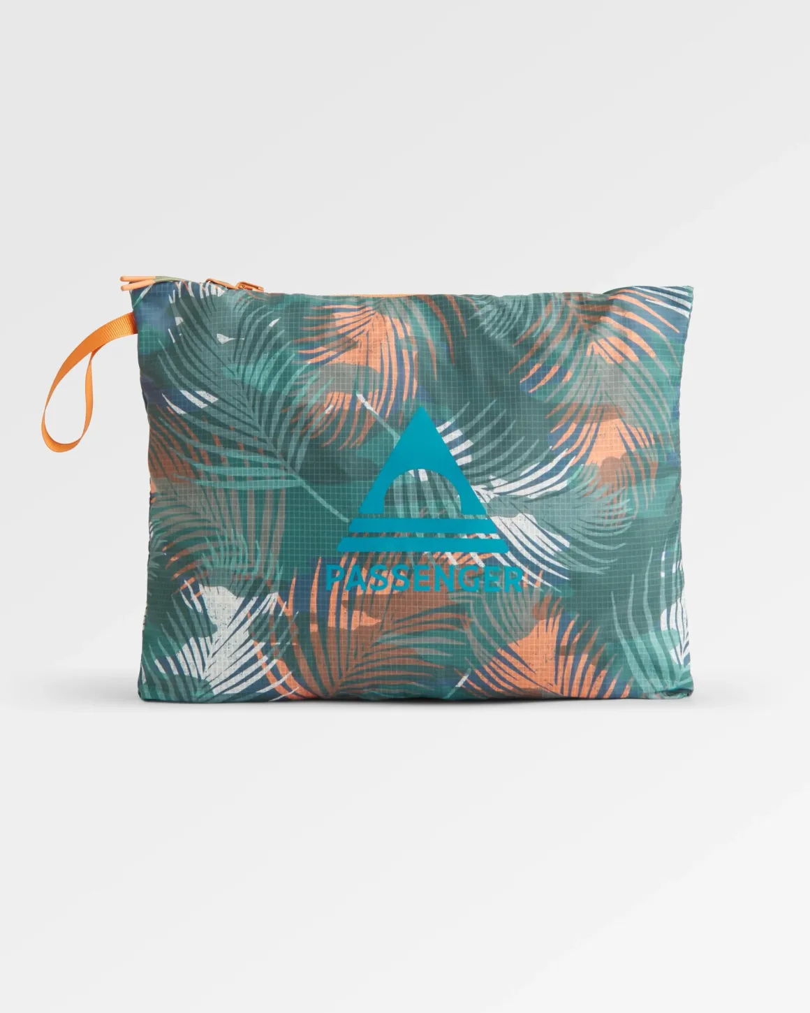 Viento Recycled Windshell Anorak - Palm Camo Deep Sea