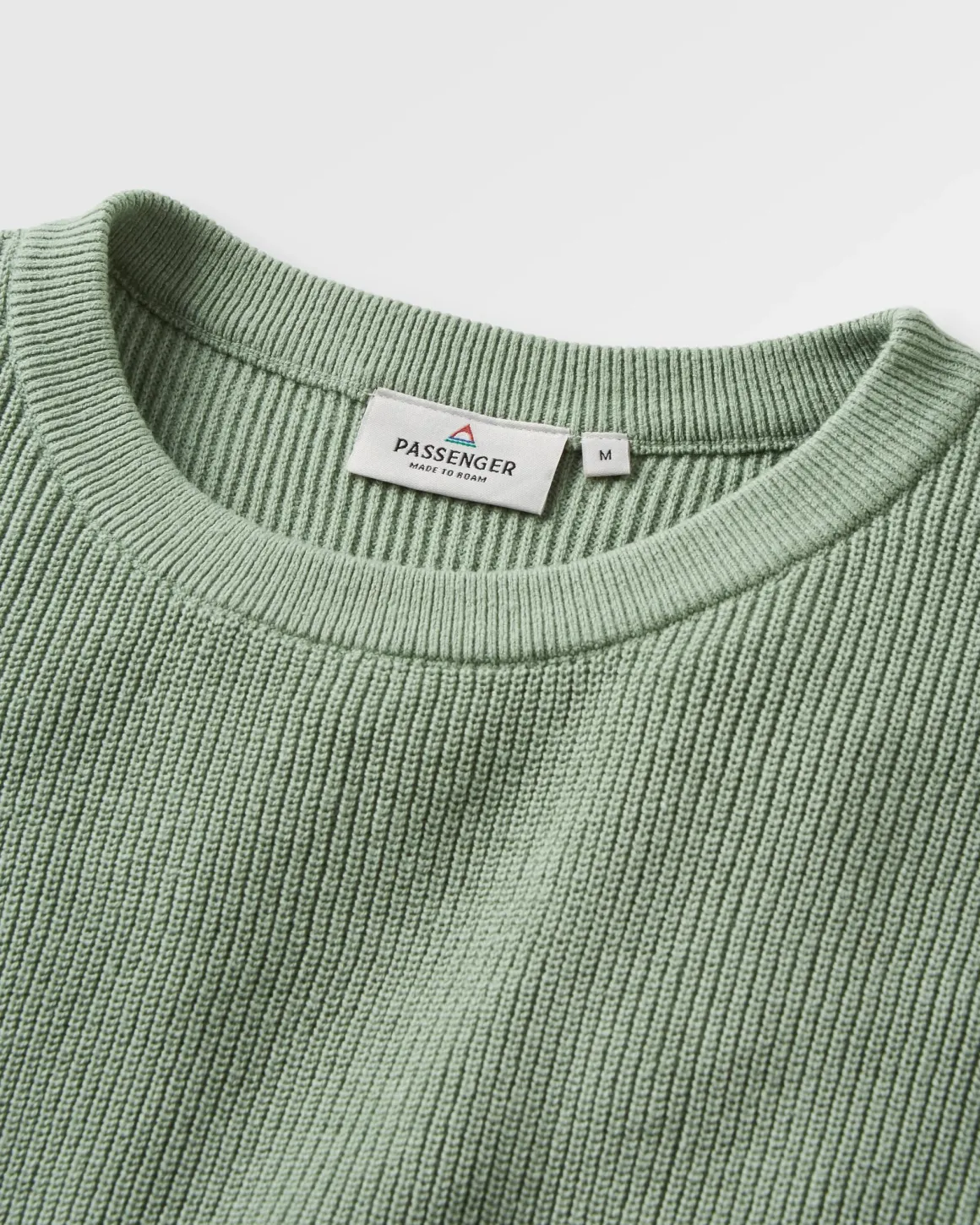 Vintage Organic Knitted Sweater - Pistachio