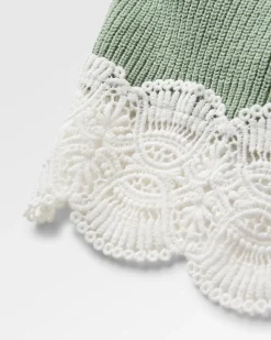 Vintage Organic Knitted Sweater - Pistachio