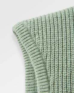 Vintage Organic Knitted Tank Top - Pistachio