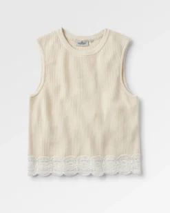 Vintage Organic Knitted Tank Top - Birch