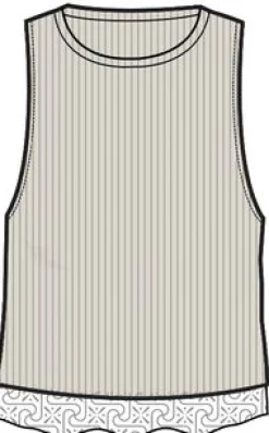 Vintage Organic Knitted Tank Top - Birch