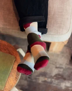 Vista Organic Socks - Rhubarb