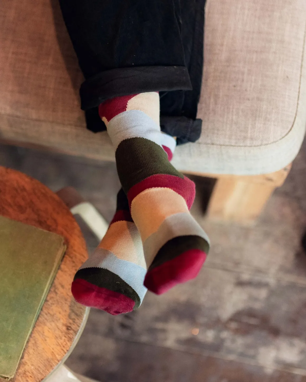 Vista Organic Socks - Rhubarb