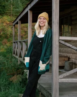 Vista Recycled Knitted Cardigan - Rain Forest