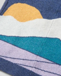 Vista Recycled Knitted Sweater - Dark Denim