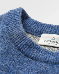 Vista Recycled Knitted Sweater - Dark Denim