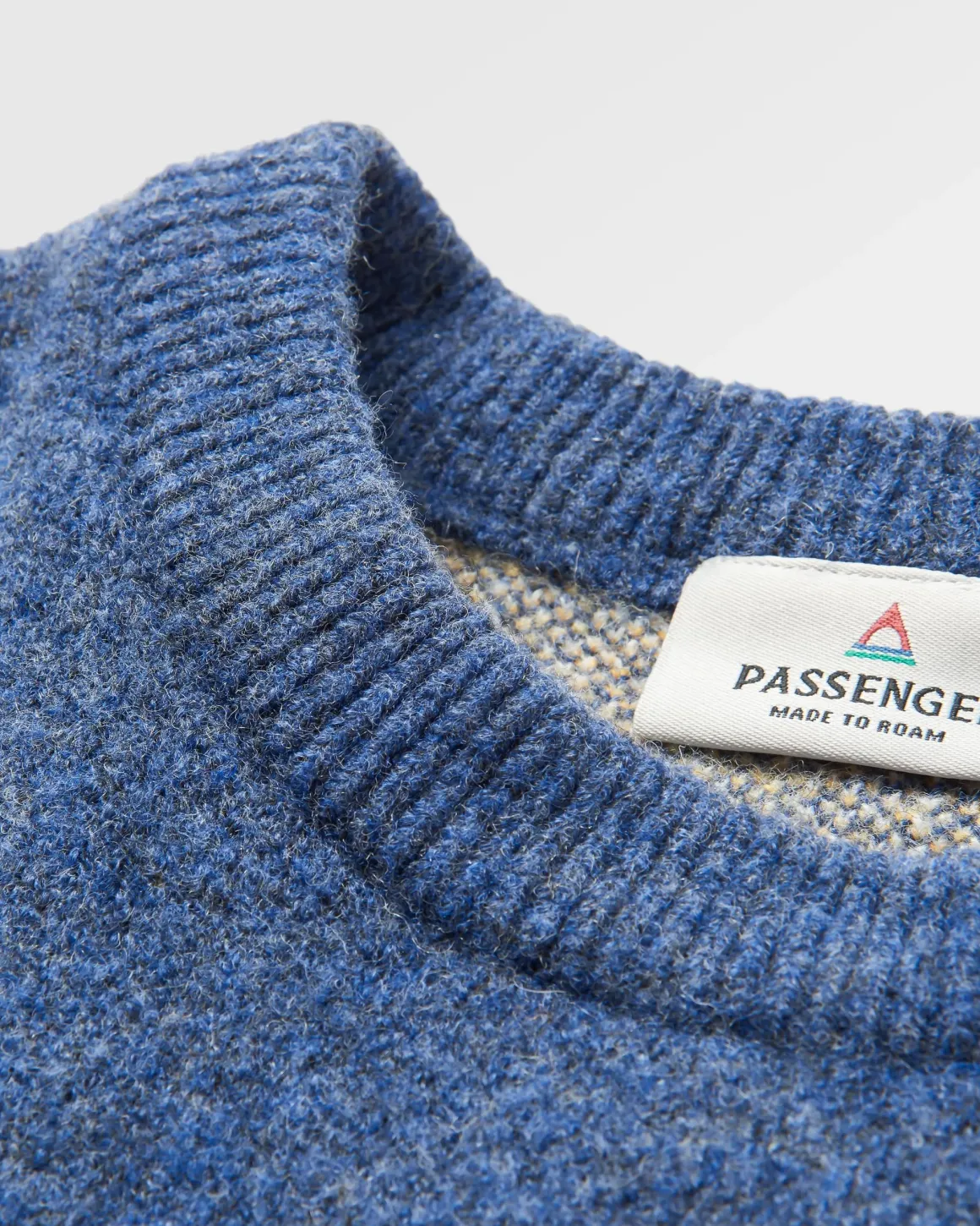 Vista Recycled Knitted Sweater - Dark Denim