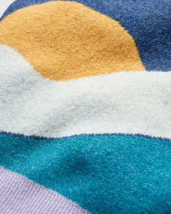 Vista Recycled Knitted Sweater - Dark Denim