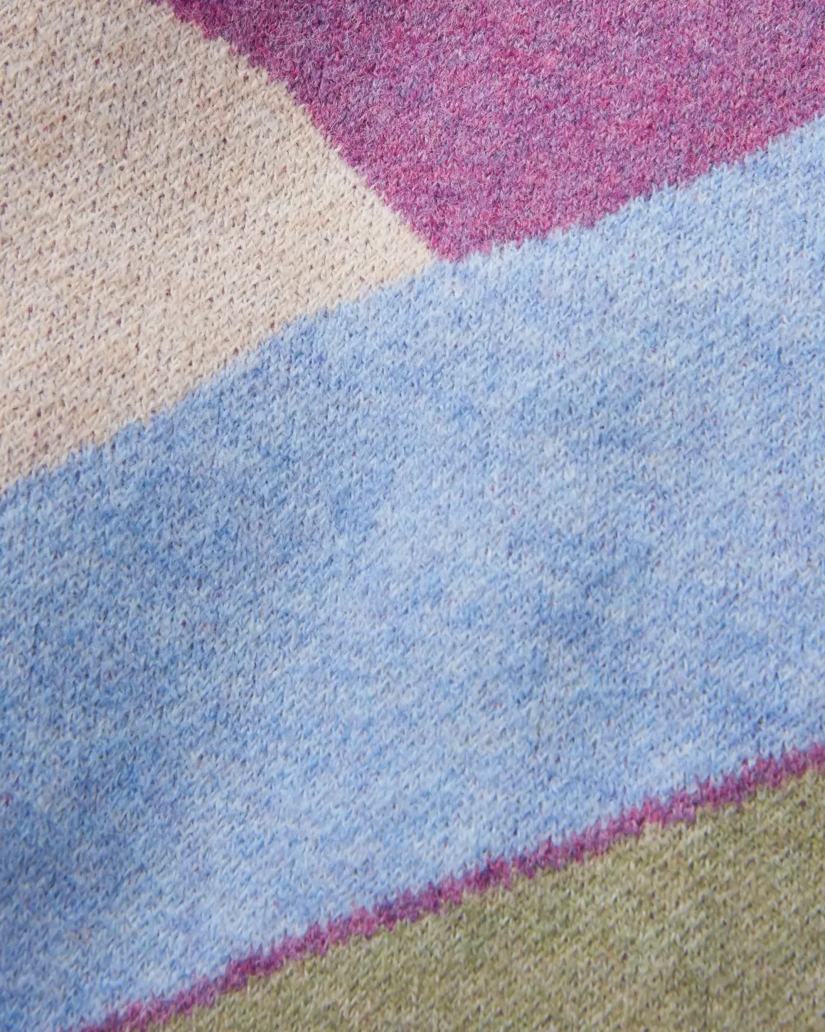 Vista Recycled Knitted Sweater - Rhubarb