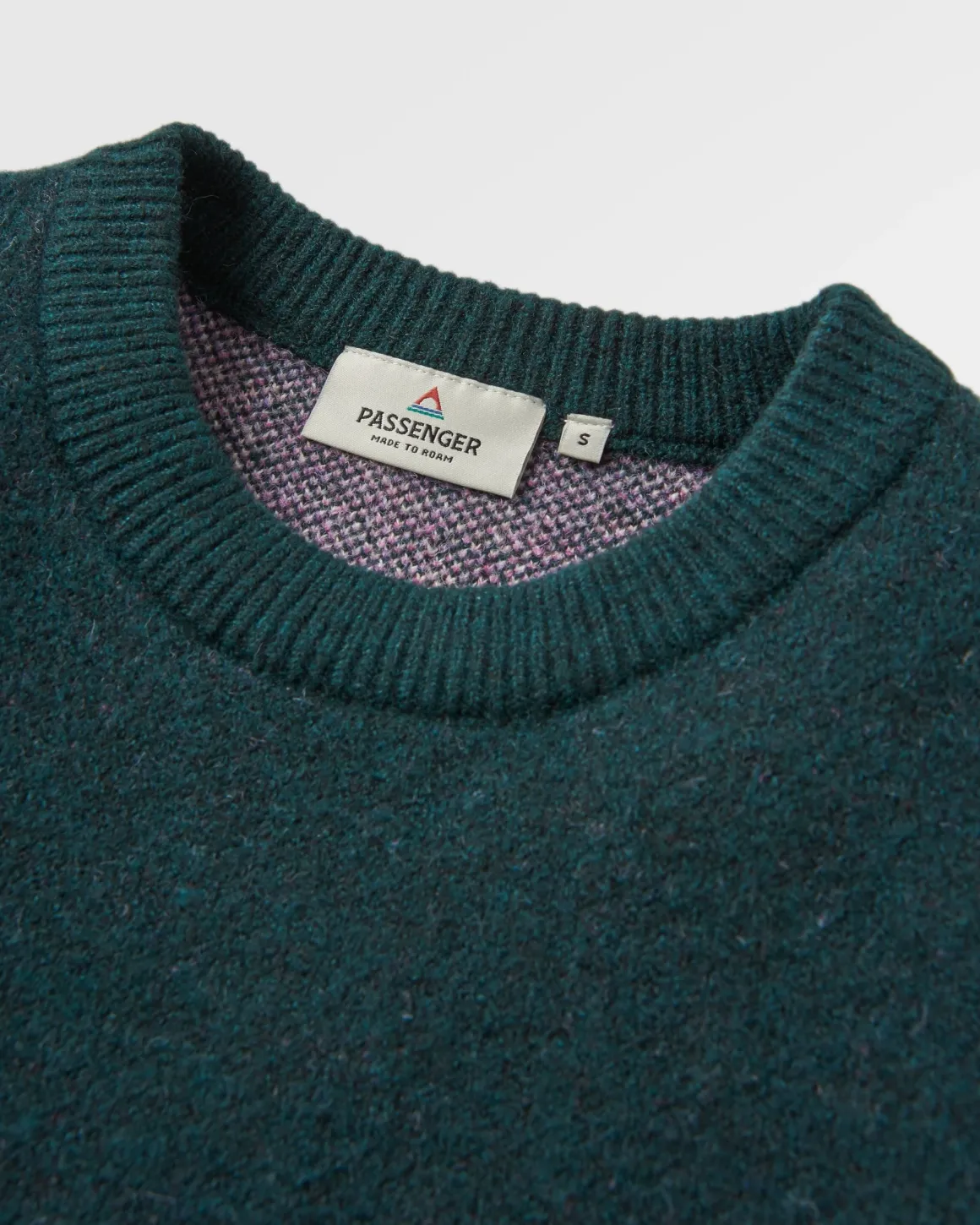 Vista Recycled Knitted Sweater - Rain Forest