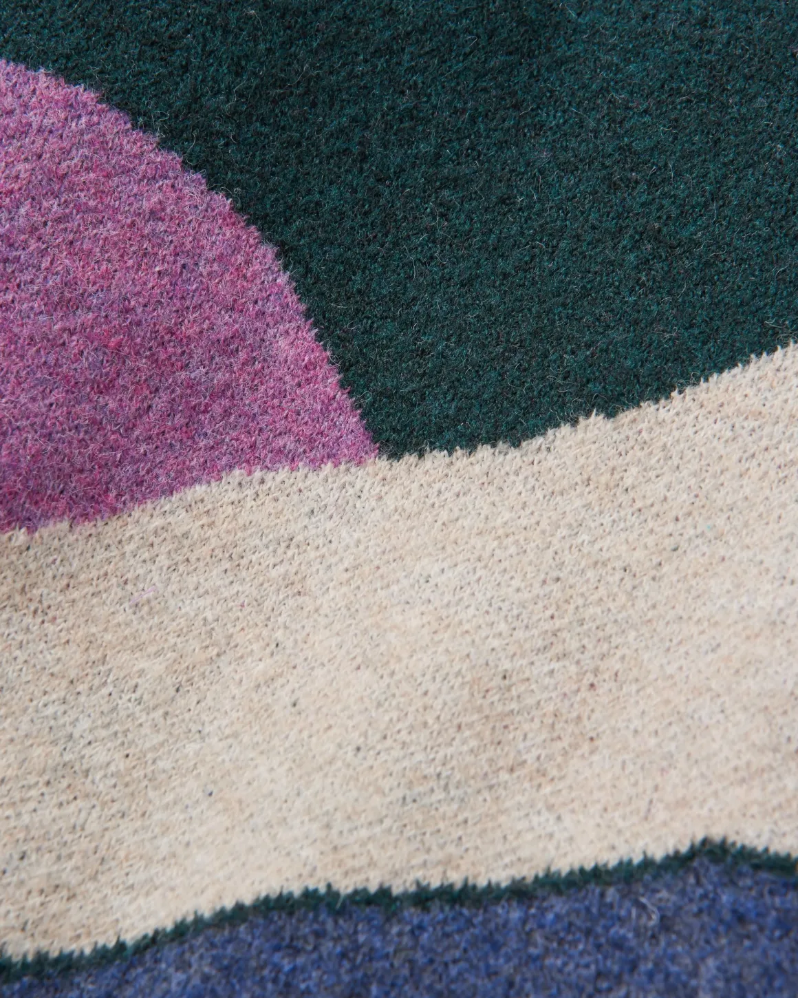 Vista Recycled Knitted Sweater - Rain Forest