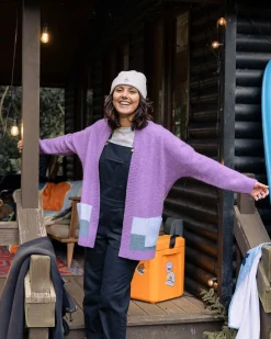 Vista Recycled Knitted Sweater - Rhubarb