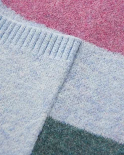 Vista Recycled Knitted Sweater - Rhubarb