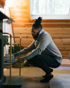 Vita Organic Cotton Hoodie - Gray Marl