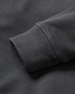 Vita Organic Cotton Long Sleeve Sweatshirt - Black