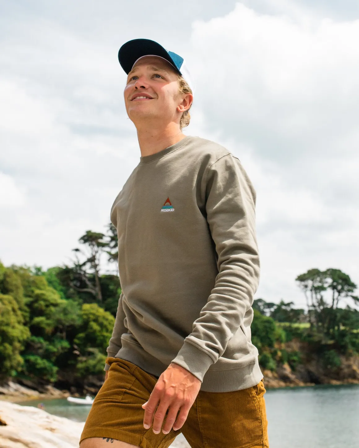 Vita Organic Cotton Sweatshirt - Dusty Olive