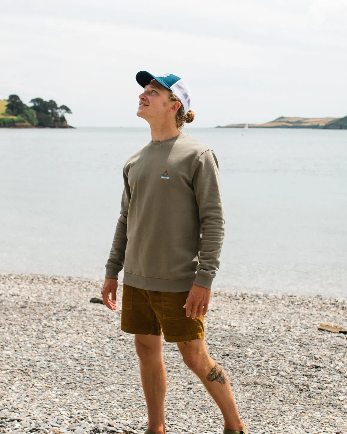 Vita Organic Cotton Sweatshirt - Dusty Olive