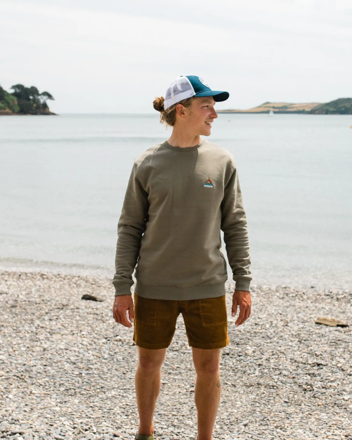 Vita Organic Cotton Sweatshirt - Dusty Olive