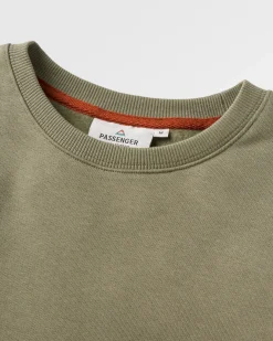 Vita Organic Cotton Sweatshirt - Dusty Olive