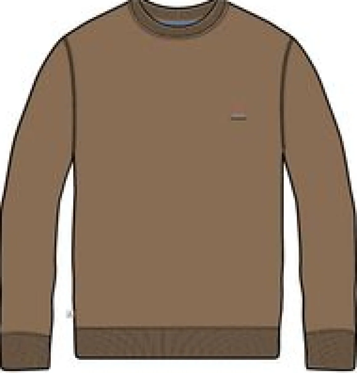 Vita Organic Cotton Sweatshirt - Toffee