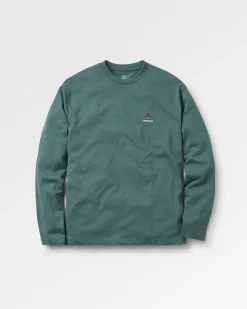 Vita Organic Relaxed Fit Long Sleeve T-Shirt - Deep Ocean