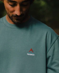 Vita Organic Relaxed Fit Long Sleeve T-Shirt - Deep Ocean