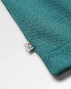 Vita Organic Relaxed Fit Long Sleeve T-Shirt - Deep Ocean