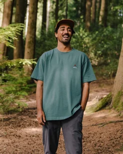 Vita Organic Relaxed Fit T-Shirt - Deep Ocean