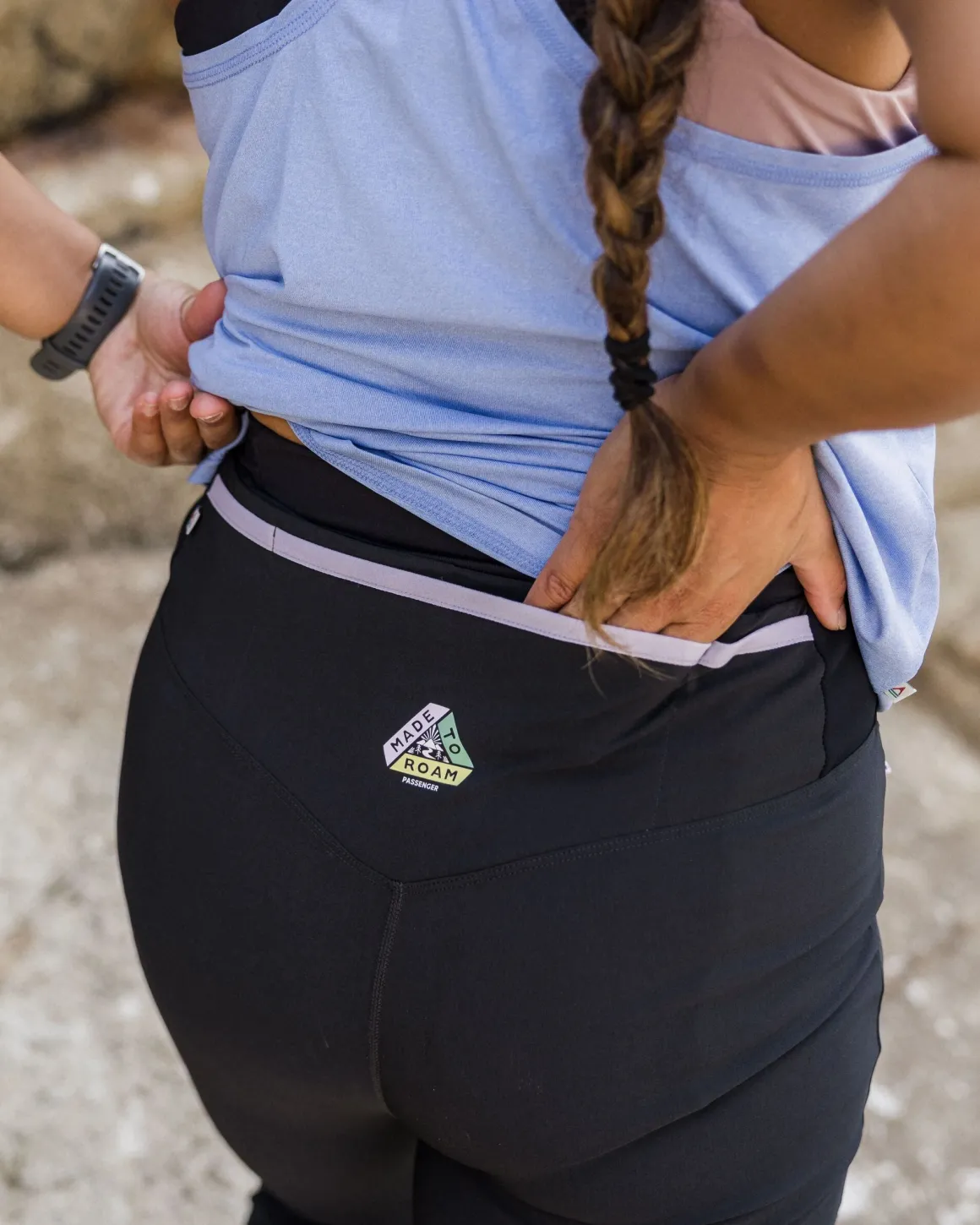 Wanderlust 4 Way Stretch Legging - Black