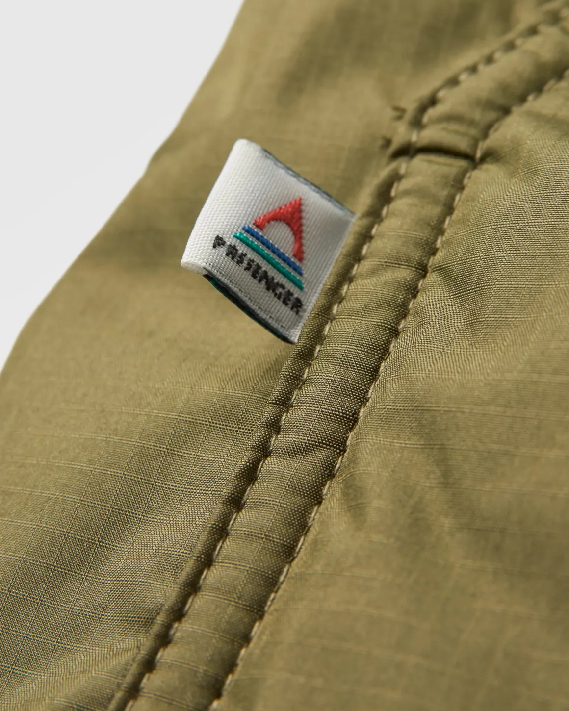 Waves Recycled Sherpa Lined Changing Robe - Khaki Green