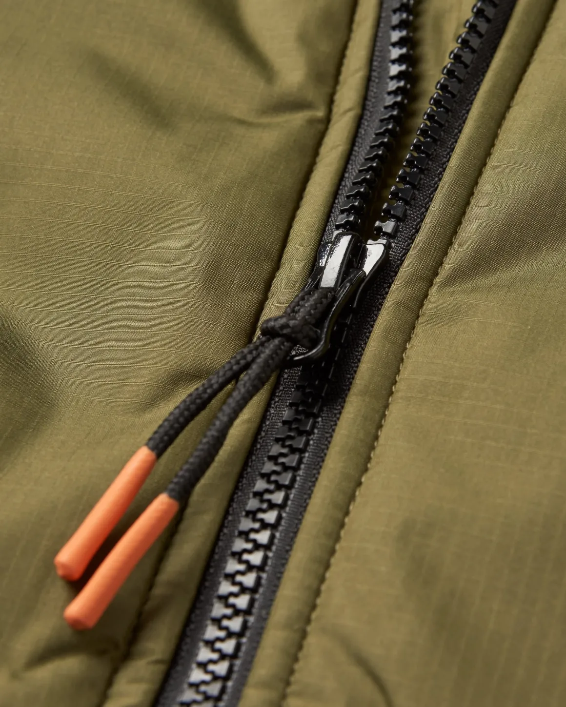 Waves Recycled Sherpa Lined Changing Robe - Khaki Green