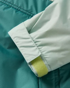 Waves Recycled Sherpa Lined Changing Robe - Surf Spray/Deep Sea