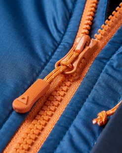 Waves Recycled Sherpa Lined Changing Robe - Dark Denim/ Deep Navy