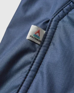 Waves Recycled Sherpa Lined Changing Robe - Dark Denim/ Deep Navy