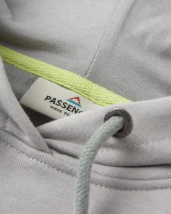 Waves u0026 Trees Organic Cotton Hoodie - Steel Gray