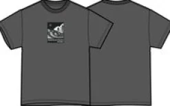 Waves u0026 Trees Organic Cotton T-Shirt - Charcoal