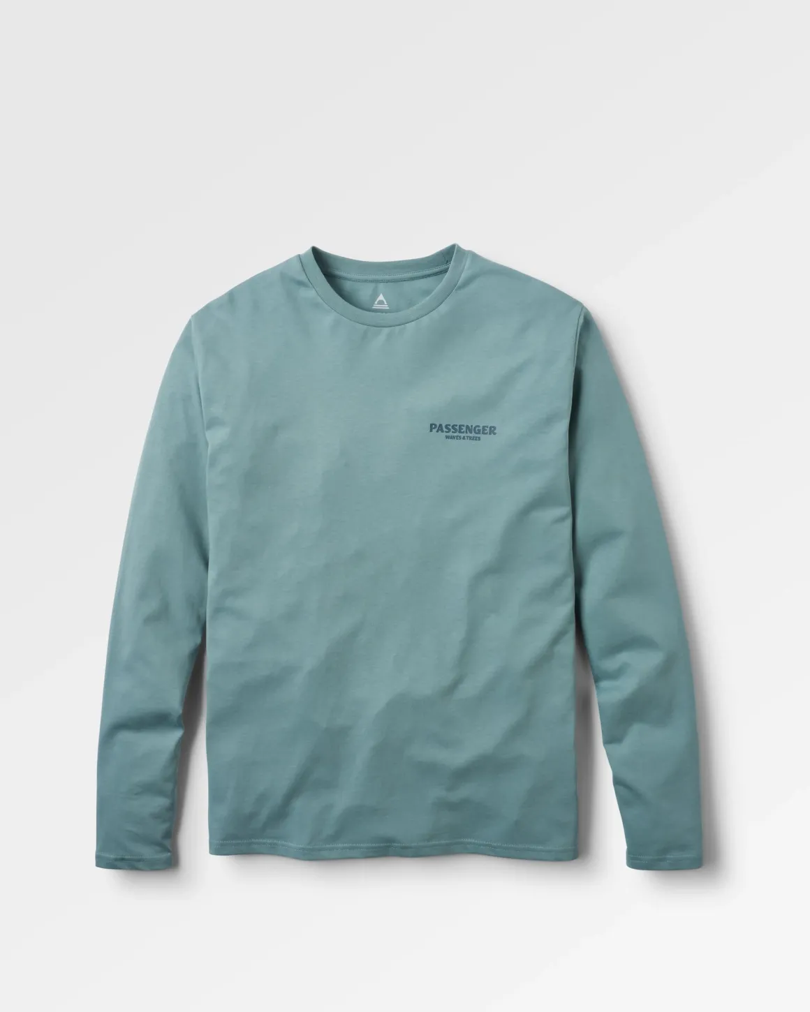 Waves u0026 Trees Organic Cotton Long Sleeve T-Shirt - Stormy Sea