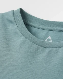 Waves u0026 Trees Organic Cotton Long Sleeve T-Shirt - Stormy Sea