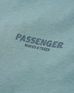 Waves u0026 Trees Organic Cotton Long Sleeve T-Shirt - Stormy Sea