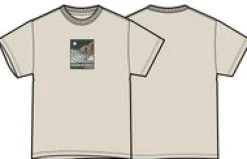 Waves u0026 Trees Organic Cotton T-Shirt - Birch