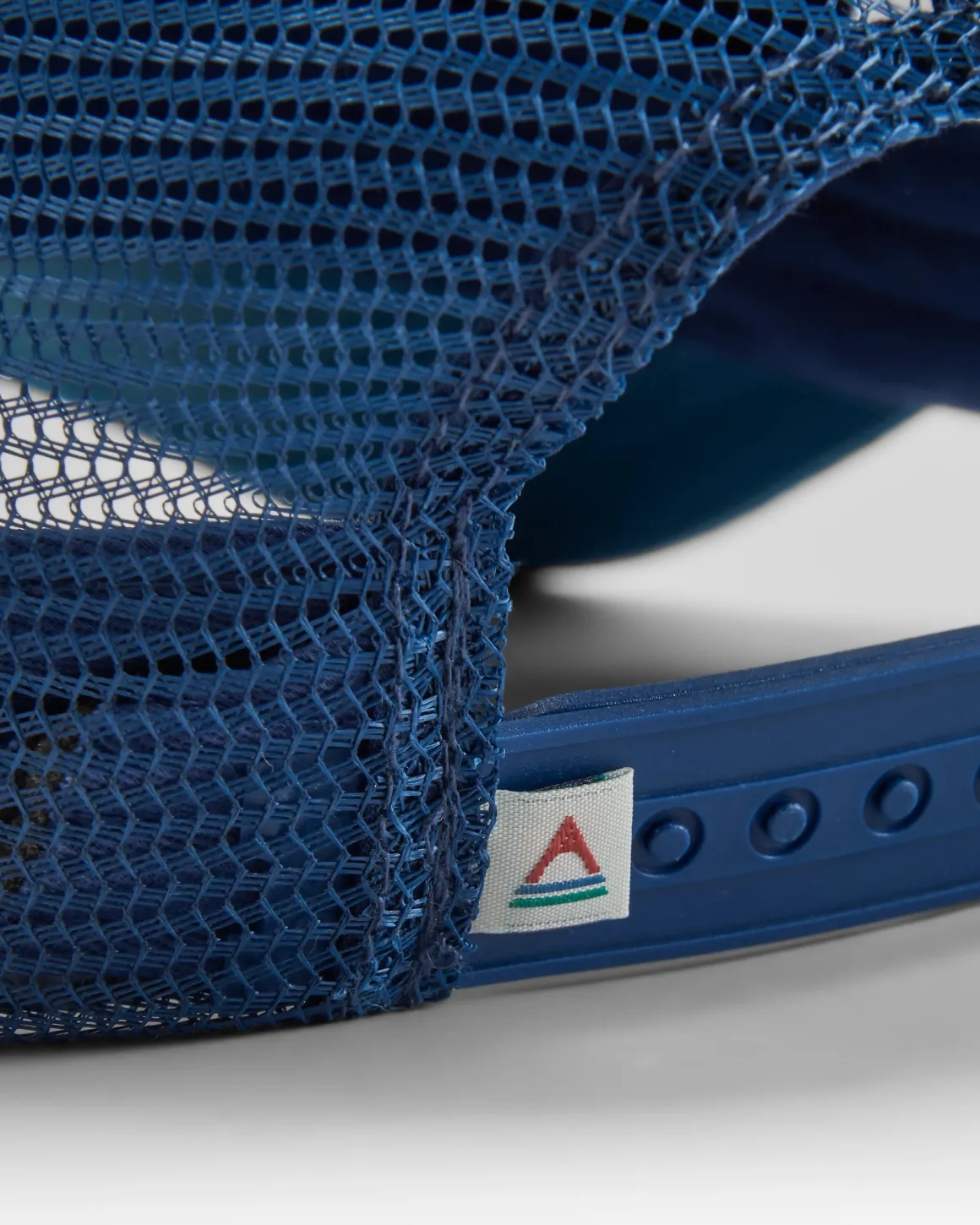 Waves u0026 Trees Organic Cotton Trucker Hat - Tidal Blue