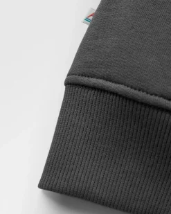 Waves u0026 Trees Organic Cotton Long Sleeve Sweatshirt - Charcoal