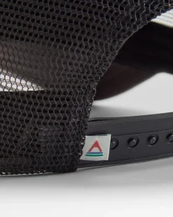 Waves u0026 Trees Organic Cotton Trucker Hat - Charcoal