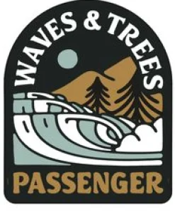 Waves u0026 Trees Patch - Dark Denim