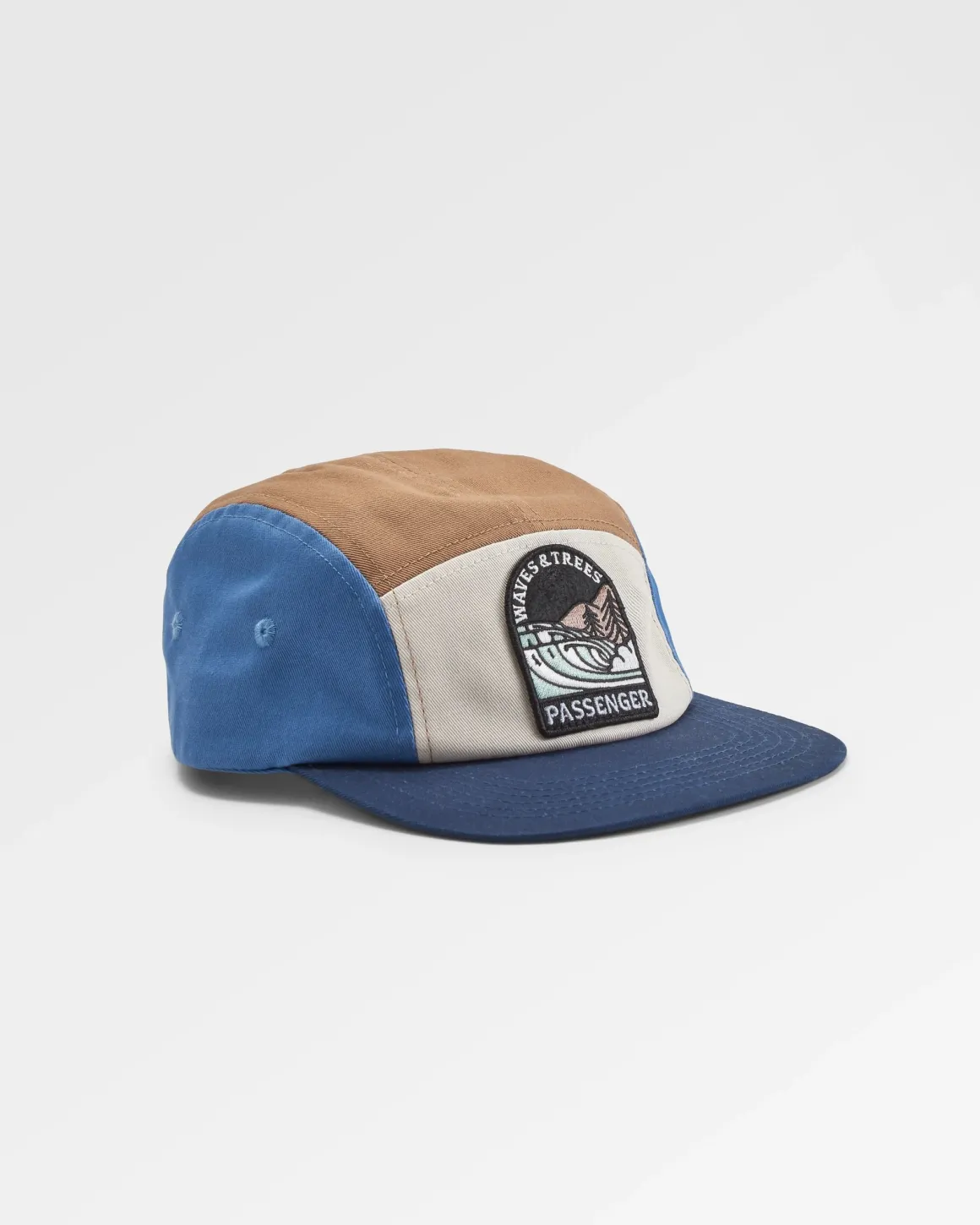 Waves u0026 Trees Recycled 5 Panel Hat - Moonlight Blue