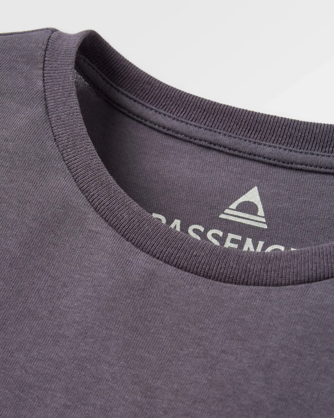 Waves u0026 Trees Recycled Long Sleeve T-Shirt - Charcoal