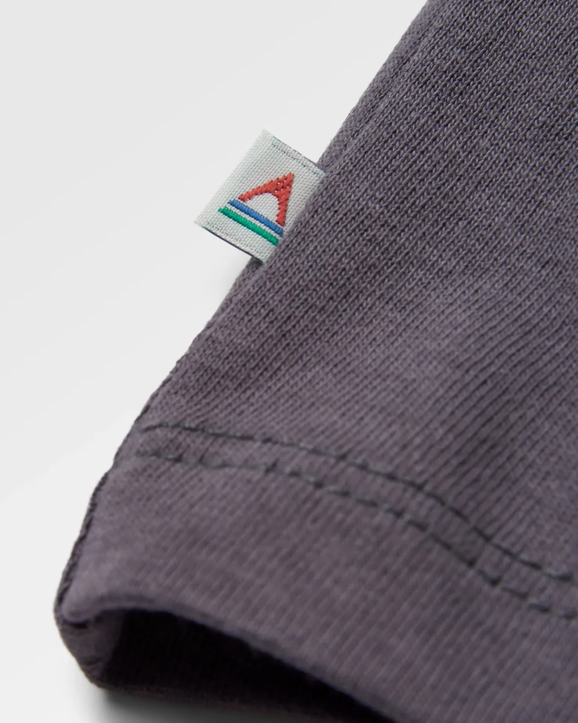 Waves u0026 Trees Recycled Long Sleeve T-Shirt - Charcoal