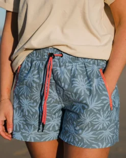 Way Out All Purpose Shorts - Seaweed Blue Steel